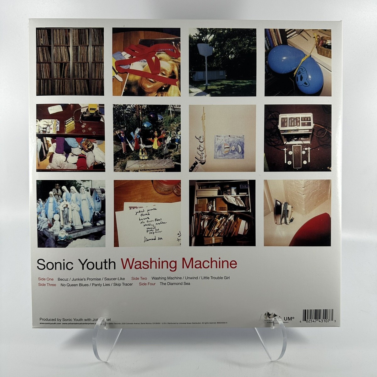 Sonic Youth - Washing Machine Vinyl Record 2016 Remastered