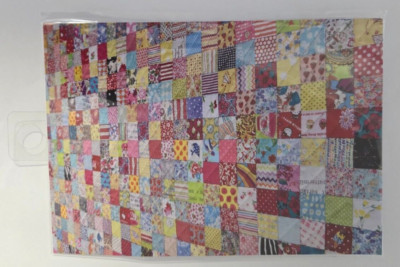 Postcard Project #3 '' Scrappy Squares '' Template By Jen Kingwell Designs