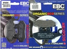 COPPIA PASTIGLE FRENO ANTERIORI E POSTERIORI  SYM HD 300 ie 4T LC EURO 4 2019- 