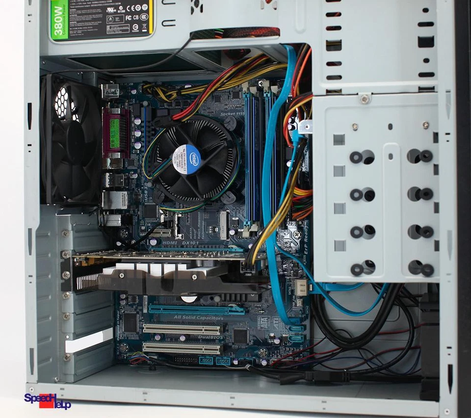 Gigabyte Ga-Z68ap-D3 Intel Xeon E3-1230 Computer PC 120GB SSD GeForce 450 GTS - Image 4 of 4