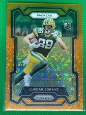 2023 Panini Prizm Luke Musgrave Orange Disco Rookie Card