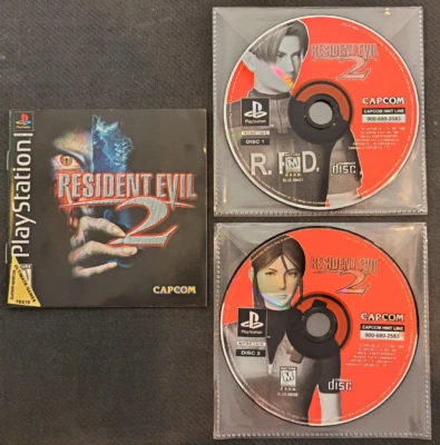 Resident Evil 2 Sony PlayStation PS1 NTSC-U/C - JEU + NOTICE EN LOOSE - Photo 1/4