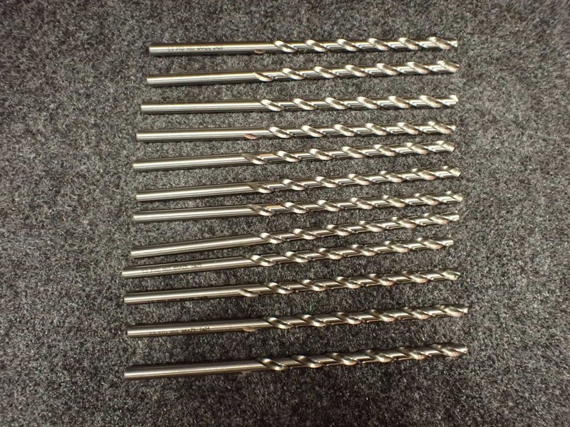 PRECISION 056550 Taper Length Drill Bits, 5.50mm, 12-Pack