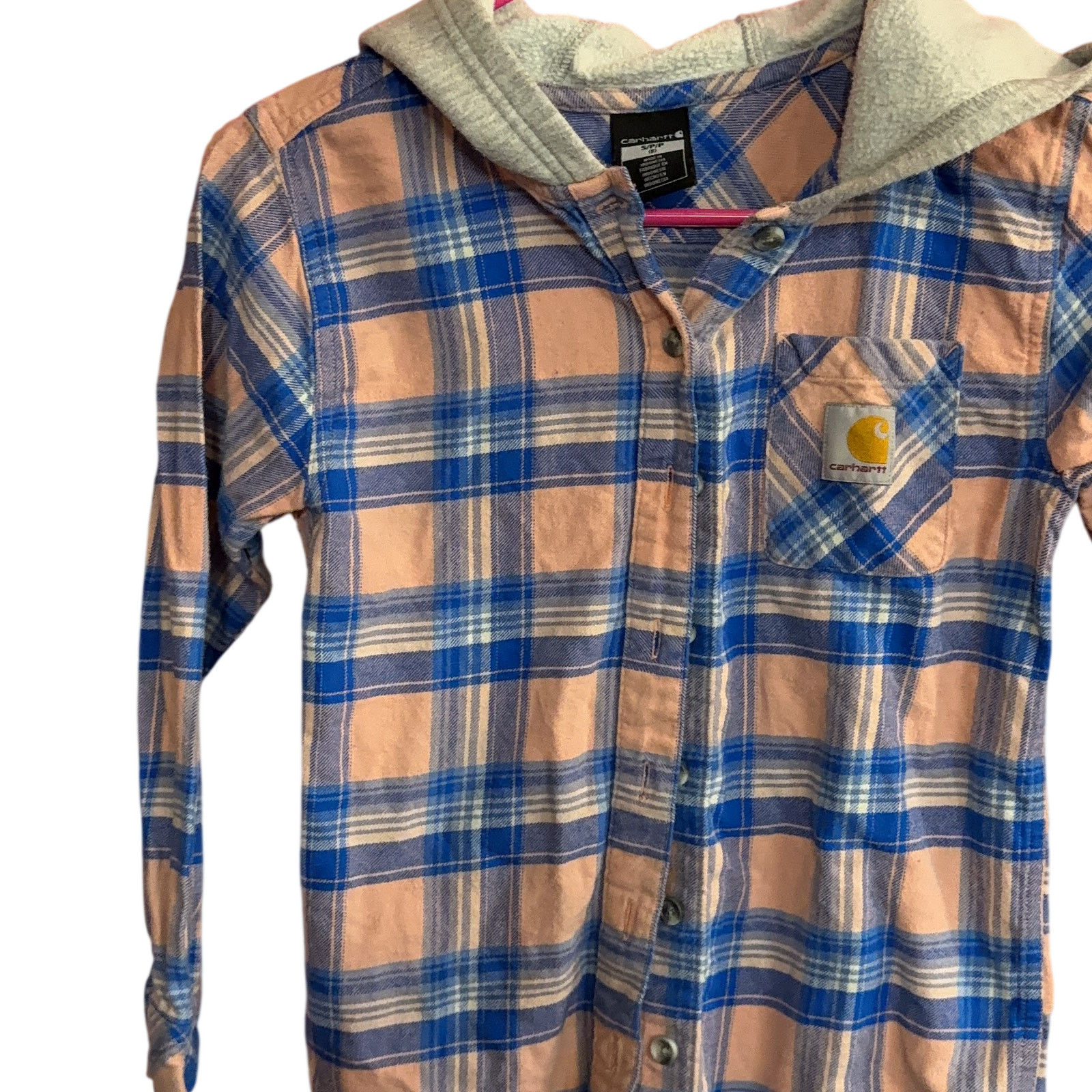 Child Size Small Size 8 Carhartt Shirt, Hooded