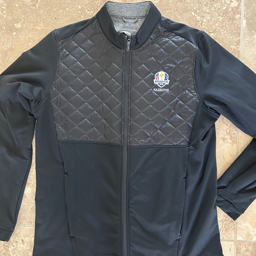 Adidas Thermal Golf Jacket Full Zip up Ryder Cup 2016 Hazeltine SZL Climate Heat - Picture 3 of 6