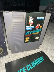 Ice Climber - Nintendo NES Video Game - Complete In Box CIB 3 Screw Cart