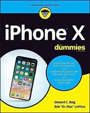 Image of iPhone X For Dummies by Edward C. Baig