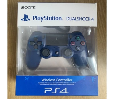 SONY Wireless Bluetooth Gamepad Controller for PS4 PlayStation 4 - Midnight Blue UK
