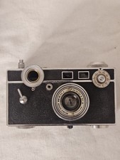Vintage Argus C3 35mm Rangefinder Camera The Brick with Leather Case 50mm Lens