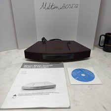 Refurbished 3 Disc Multi-CD Changer Bose Wave Music System Series iii Burgundy