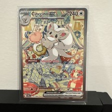 Pokemon TCG Chaos Rising Cinccino ex #119/086 Special Illustration Rare SIR