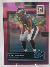 2022 Donruss Optic Nakobe Dean Pink Rated Rookie #274
