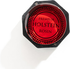 Premium Violin, Viola, Cello Rosin Red Low Dust Smooth Release With Hard Case