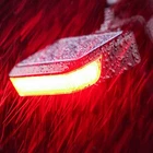 Solar Powered Tail Light Cycling Accessories Solar Outdoor Rear Light Safety