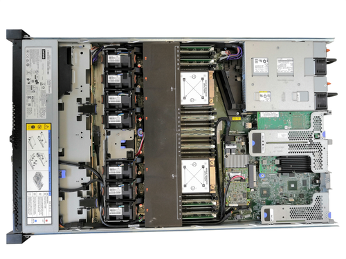 Lenovo X3550-M5-4LFF 2x2683V4 64GB RAM 9361-8i 2x900W 2x X540-T2 - Picture 5 of 6