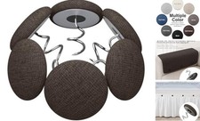 Upholstery Pins Twist for Slipcovers - Bed Skirt Pins - Furniture 12 Dark Brown