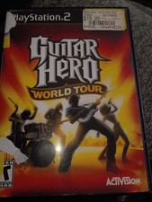 Sony PlayStation 2 Guitar Hero World Tour Tested Works Great No Manual