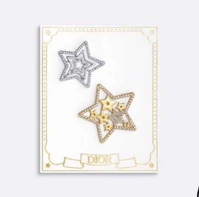 ディオール ホリデー ノベルティ 2025 スター ヘアピン チャーム Dior 2025 Holiday Novelty Star Hair Clip | eBay