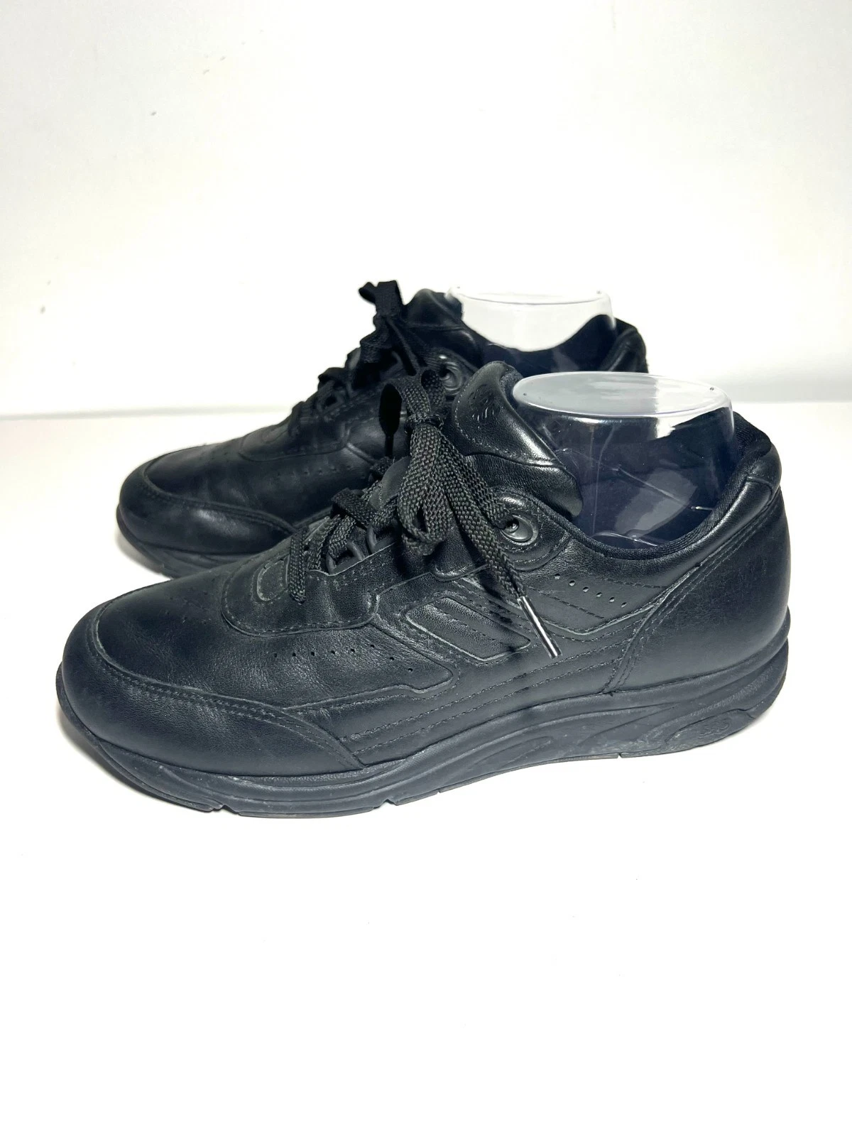 SAS Women's EUC Black Leather Tour II Gravity Walking Travel Sneaker Shoe 7.5 M