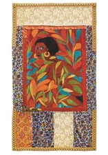 Postcard Faith Ringgold "You Might Get Away" 1972 (Slave Rape #2) MINT Oversize