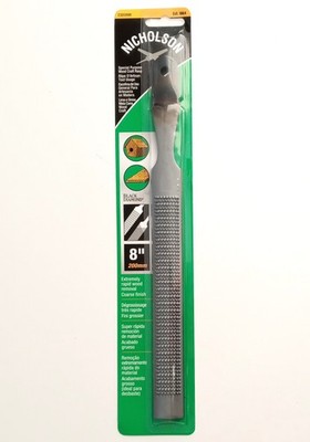 Nicholson 8'' Special Purpose Wood Craft Rasp Carded 23859N