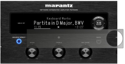Schutzfolie für Marantz PM7000N mit Sichtschutz Blickschutz Folie
