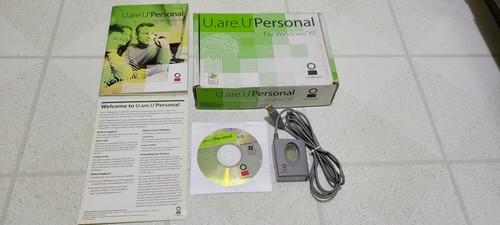 Vintage "U.Are.U Personal" digital fingerprint scanner - Nice!