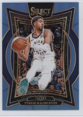 2024 Panini Select Concourse Light Blue Prizm 149/299 Tyrese Haliburton #64 1n87