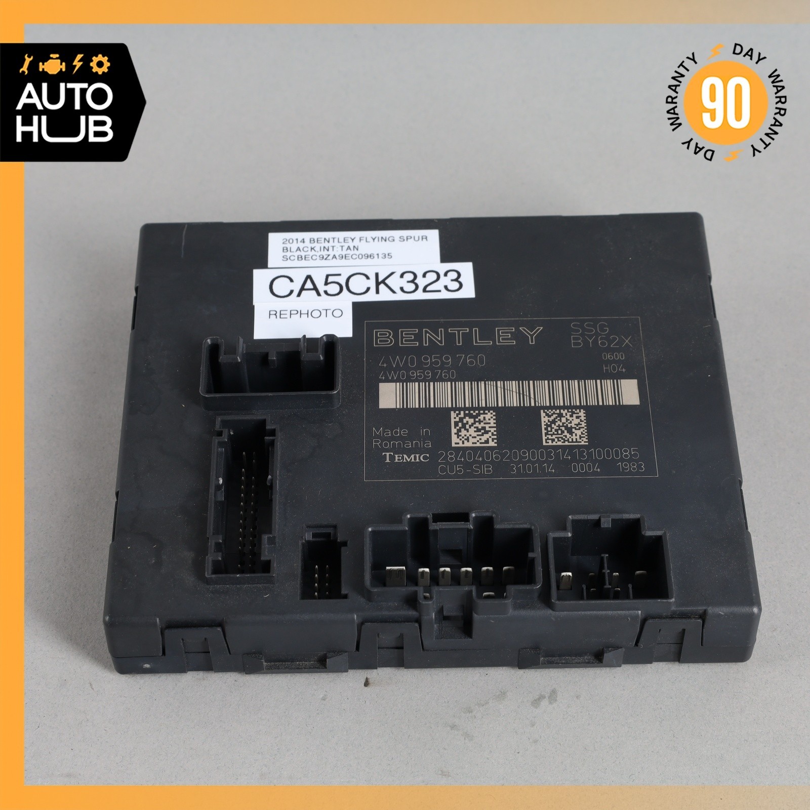 Bentley Flying Spur 2012-2018 FRONT+RIGHT Seat control module