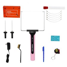 3 in 1 Hot Wire Foam Cutter Kit, Pink Foam Cutter Electric Foam Cutting Tool,...