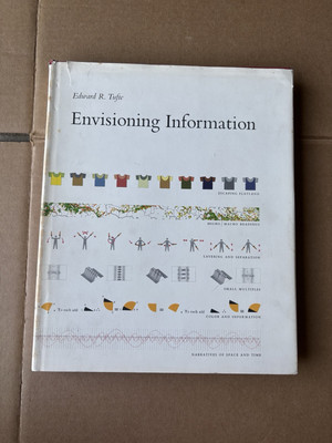 ENVISIONING INFORMATION by Edward R. Tufte (1990, Hardcover)