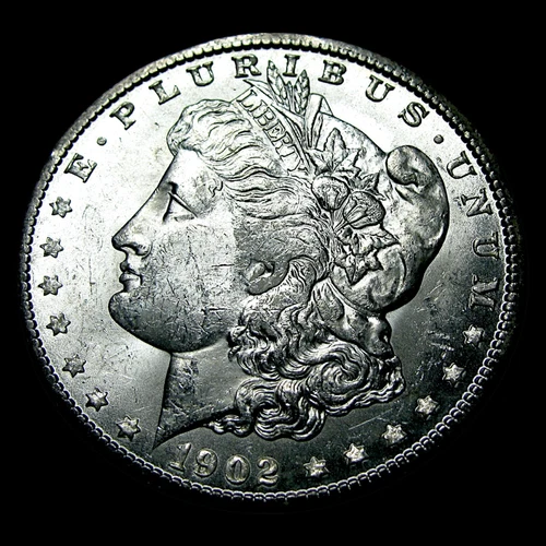 1902-O Morgan Dollar Silver ---- Gem BU Condition Coin ---- #754I