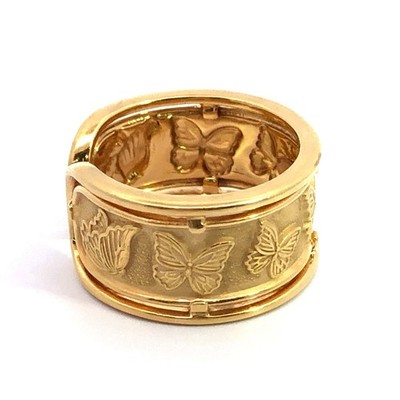 Carrera y Carrera Butterfly Gold Ring