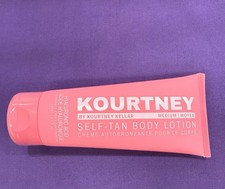 NEW Kourtney Kellar Self Tan Body Lotion Medium 6.7 Oz Bottle Sealed