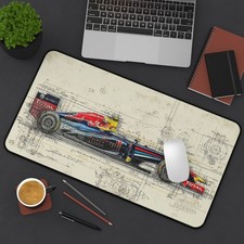F1 Car Desk Mat, Mouse Pad, Car Desk Mat