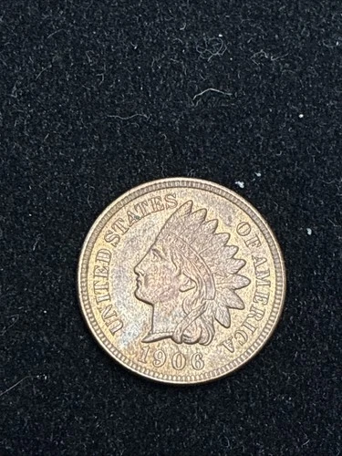 1906 1C INDIAN HEAD ONE CENT GEM BU