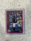 2025 Topps Chrome Jaxson Dart Pink X-Fractor Rookie #306 New York Giants