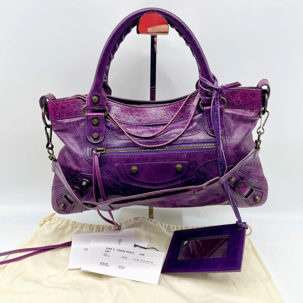 Balenciaga Purple Bags & Handbags for Women for sale | eBay