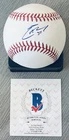 ERIC HOSMER LICENSED BECKETT AUTHENTICATED SIGNED NEW MANFRED MLB GAME BASEBALL