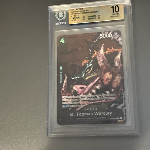 St. Topman Warcury (Alternate Art) graded BGS 10 for sale on eBay