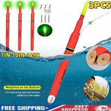3PCS Fishing Floats Weighted Catfish Pole Floats Pole Fishing for Catfish Pike