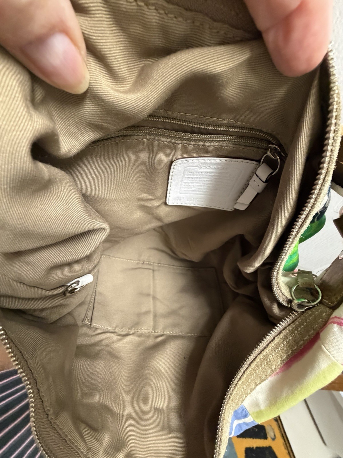 Coach Hampton Patchwork Multicolor Patchwork Hobo… - image 5