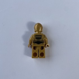 C-3PO - Pearl Lt Gold LEGO minifigure [sw0010] Star Wars 7190 Millennium Falcon