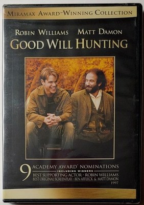 Good Will Hunting [DVD] WS, 1997, MIRAMAX / LIONSGATE - BRAND NEW