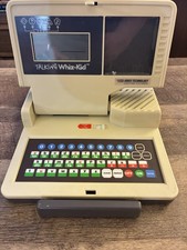 Vintage 1986 Vtech Talking Whiz Kid Learning Laptop Computer Educational Works