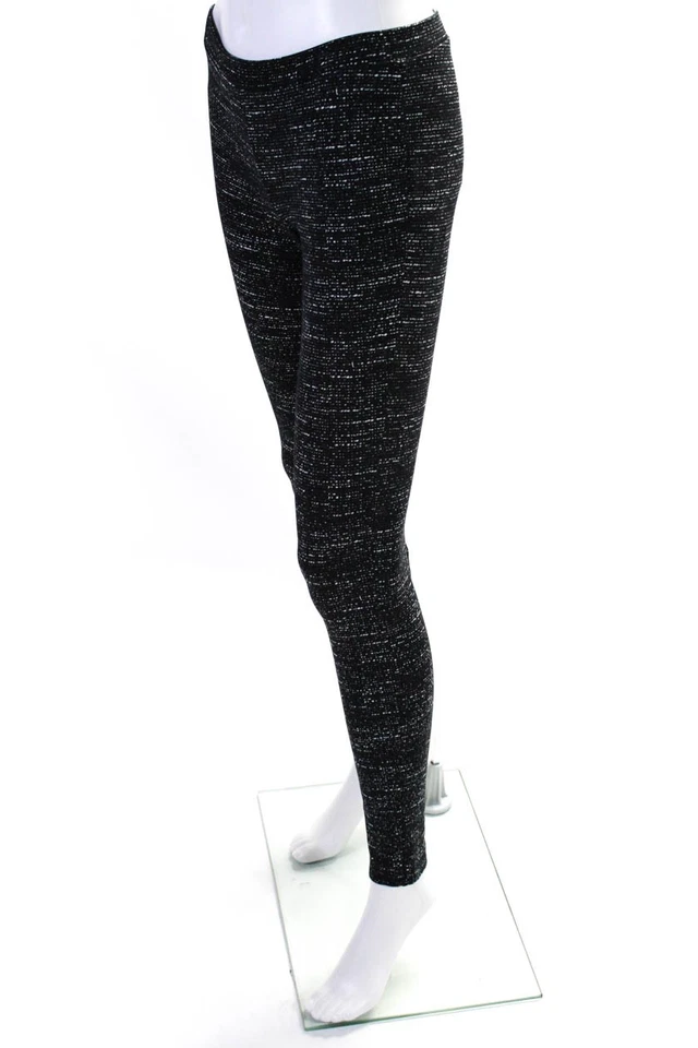 Joie Womens Elastic Waistband Mid Rise Printed Ankle Leggings Gray Size XS - Image 2 of 4