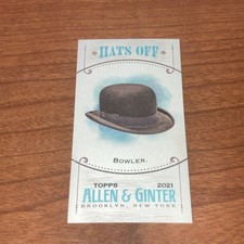 2021 Topps Allen & Ginter's Mini Hats Off Bowler #MHO-9