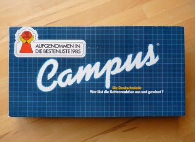 Amigo CAMPUS Denkspiel 1985   klassisches Strategiespiel   vollständig - Vintage