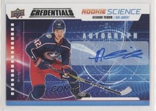 2019-20 Upper Deck Credentials Rookie Science Alexandre Texier #RS-11 Auto 6rl
