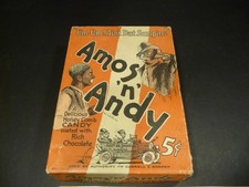 Amos And Andy ORIGINAL CANDY BOX WILLIANSON CANDY COMPANY 1930